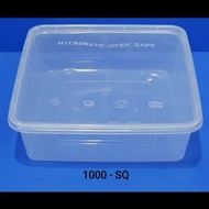 Promo Thinwall Square DM 1000 ml Kotak plastik 1000ml SQ Limited