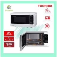 Toshiba 20l Dial Type Microwave Oven Er-sm20(w)my (White) ER-SM20(W)MY