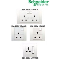 SCHNEIDER VIVACE 13A/13A DOUBLE/13A MUTIPLE/15A  SWITCH SOCKET