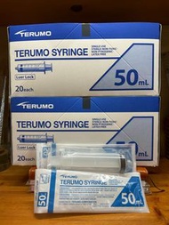 Terumo 50ml 螺絲咀針筒 皮下水 皮下注射針筒 現貨