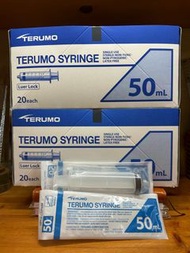 Terumo 50ml 螺絲咀針筒 皮下水針筒