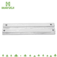 HUAYUEJI Power Trim Plate, 818298A1/818298Q1 Aluminum Alloy Transom Mount Bracket, Replacement Part 