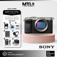 (READY STOCK) - Sony a7C II & a7CII & a7C Mark II Mirrorless Camera Body & 28-60mm Lens ( Silver | B