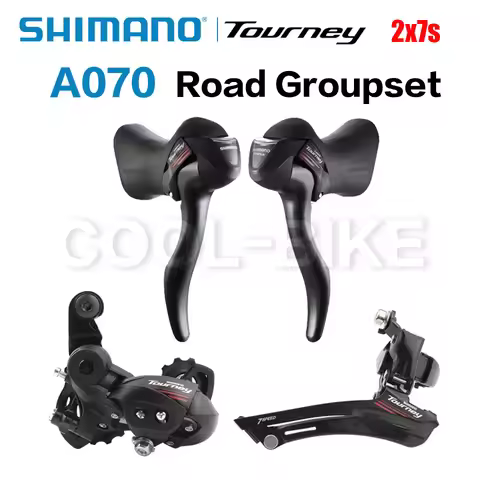 SHIMANO TOURNEY A070 2x7 Speed Groupset Front Rear Derailleur Shifter Bike Cycle Derailleur 14s For