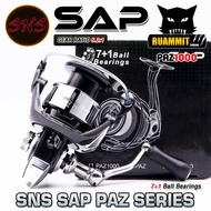 รอกสปินนิ่ง รอกตกปลา SAP PAZ SERIES By SNS