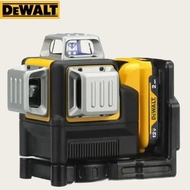 Dewalt DW089LG 12v 12 Line Laser Level Unit 3 Sides*360 Degree Vertical Self Levelling Green Profess
