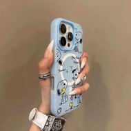 2 In 1 Snoopy Case iphone 17 Pro Max 16 Pro Max 13 11 15 14 12 Pro 16 Plus Case