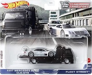 Hot Wheels Collector Fleet Street Transporter Collection Vehicle for Ages 3 and Up, HKF46