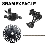SRAM SX EAGLE Groupset แบบมีทริกเกอร์อะไหล่จักรยานโซ่ตัวเปลี่ยนเกียร์หลังพร้อม SX 1210หรือ NX 1230อุ