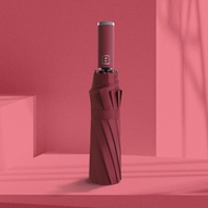 (HCM) Ô Dù Che Mưa Che Nắng 12 Nan Tự Động Gấp GọnThép Chịu Lực Tốt. Chất Liệu Vải Dù Chống Tia UV