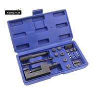 Motorcycle Chain Breaker Riveting Tool 6 Pins Chain Cutter Riveter Bike Chain Pin Press Handle for 4
