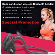 Bone Conduction Bluetooth Headphones 5.0 Waterproof IP55 Stereo Wireless Headphones