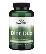 【全館免運】Swanson Diet Duo 專利型甲殼素 白腎豆菁華 Phase-2 120顆