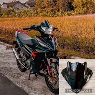 Visor WINDSHIELD YAMAHA MX KING JUPITER MX OLD 135 JUPITER MX NEW MODEL BETMEN VISOR BATMAN YAMAHA L