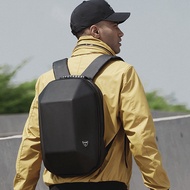 OZUKO Fashion Hard Shell Men Travel Backpack College Student Waterproof Schoolbag