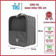 Túi đựng giày dép du lịch 3 ngăn chống nước,Có thể cố định trên vali,Không gian bên trong rộng rãi -
