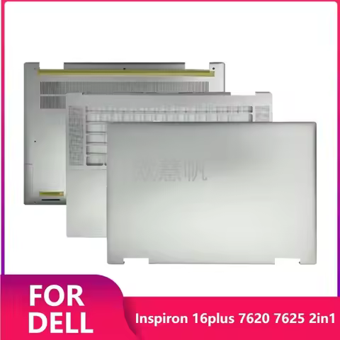 For Dell Inspiron 16plus 7620 7625 2in1 LCD Top Cover Screen Back Case Palm Rest Bottom Shell Upper 