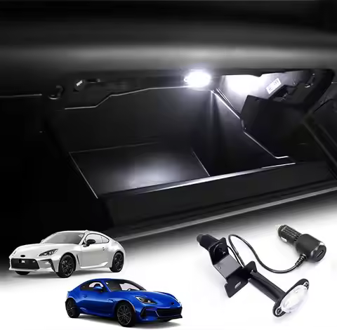 Light For Subaru BRZ ZD8 Toyota GR86 ZN8 2022 2023 2024 2025 2026 LED Car Glove Box Compartment Whit
