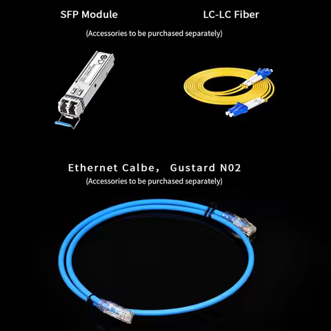 SFP Gigabit Optical Module 1M LC-LC Fiber Optical Cable For Gustard N18 N18pro Network Ethernet Swit