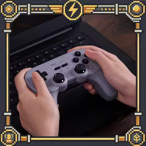 8BitDo Pro 2 Gamepad Wired Bluetooth USB Gaming Controller Portable With Hall Effect Joystick For Sw