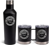The Memory Company Team Logo AM/PM Set 12/12/17oz (Coffee Cup, Water Bottle, and Lowball)