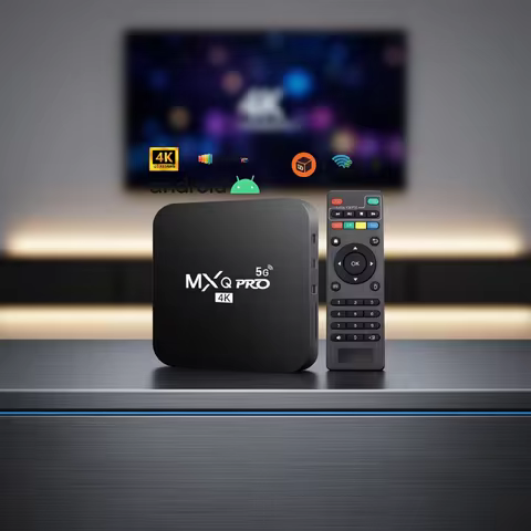 MXQ PRO MAX TV Box Android 2.4G&5G WiFi Original S905L Quad Core Media Player Mxq Pro HDR+ 4K Set To