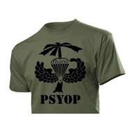 US Army PSYOP Palmtree Airborne Wings Desert Storm Vietnam 245th Gr3-5XL T-Shirt