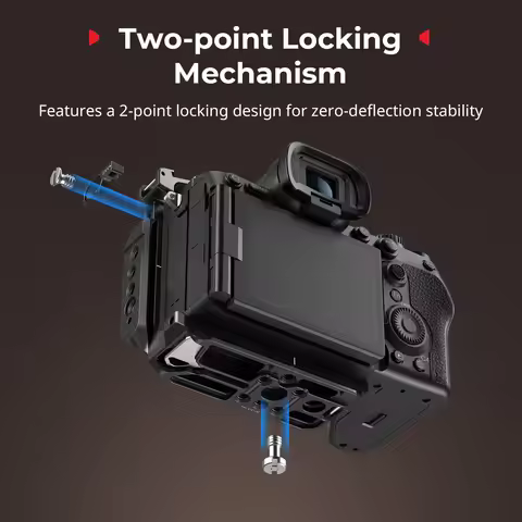 SmallRig 6023 HawkLock H38 Half Cage Built-in Arca-Swiss QR Plate Camera Rig For Sony A7 V A7R V A7