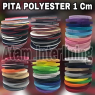 Pita polyester 1cm | Pita motif | Pita bintik Pita polos | pita grossgrain | pita kado Tali id card | Pita Kalung Kucing | Pita Kalung anjing | List baju | list celana | List sepatu | list sendal | list tas | Pita dekorasi | Pita Hampers | Pita souvenir