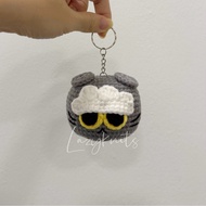 zoa cat gdragon gd keychain handmade crochet gift