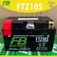 FB แบตเตอรี่ รุ่น FTZ10S-MF (12V 9.1AH) แบบแห้ง (สำหรับรถจักรยานยนต์)
