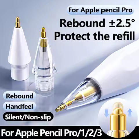 For Apple Pencil Pro Pen Nib Pencil Case For Apple Pencil Tip Soft Hard For Apple Pencil 3/2/1 Acces