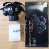 Nikon D7200 Bekas Mulus