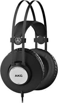AKG K72 Pro Audio Over-Ear Closed-Back Studio Headphones Matte Black (K 72 K-72)