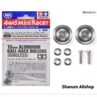 TAMIYA 15437 13MM HG ALUMINUM BALL-RACE RINGLESS ROLLERS