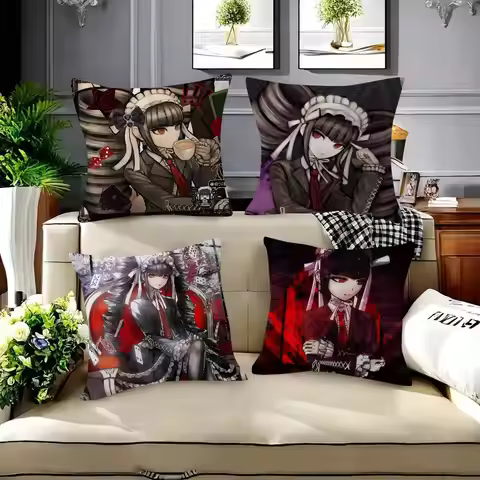 Anime Celestia L-Ludenberg Cushion Cover Car Throw Pillow Case For Sofa Car Christmas Gift