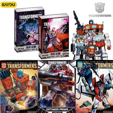 KAYOU Transformers Energy Critical Premium Autobots Optimus Prime Collectible Trading Cards Holiday 