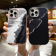 Infinix Smart 8 6 7 Note 30 Spark GO 20C Hot 40 40i 30i 20 Play Fashion Black Beach Case Silicone Ph