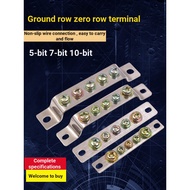 B. b. Copper Ground Row Copper Row Bridge Type Ground Row 2 * 15 Ground Wire Row 5-Position 10-Hole 