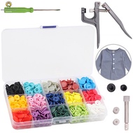 Snap Button Kit Plastic Snap Set T5 Clothing Snap Fastener Tool Multicolor Professional Resin