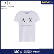 AX Armani Exchange เสื้อยืดผู้หญิง รุ่น AX 3DYT36 YJ3RZ1000 - สีขาว