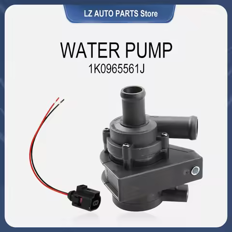 NEW 1K0965561J Cooling Water Pump Car Auto Additional Auxiliary Electric 12V for Jetta Golf CC volks