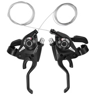Shimano 3x7 Speed exhaust lever and brake lever, 3x7 Speed Bicycle derailleur (with derailleur)
