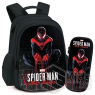 Spiderman Bag Boys Bag Kindergarten Backpack Kindergarten Elementary School Children's Backpack Newest SPIDERMAN RED Character Children's Backpack 2024