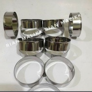 Ring cutter stainless steel burger cake cutter/, size 8x3cm