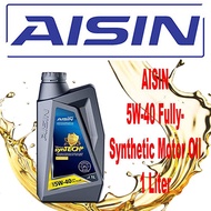 AISIN 5W-40 Fully Synthetic Motor Oil for Gasoline (and Diesel Engine) 1 Liter