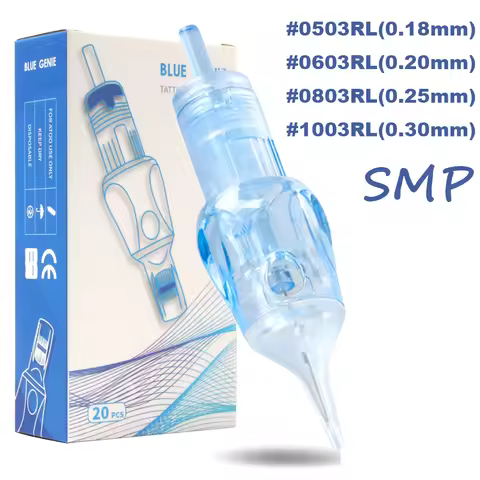 0803RL 0603RL 0503RL SMP Tattoo Needle Permanent Makeup Eyebrow Scalp Micropigmentation Needle Cartr