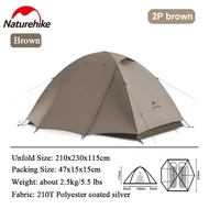 เต็นท์แคมป์กลางแจ้ง Naturehike Cloud River รุ่นผ้าวินิลสีดำ ป้องกันรังสี UV UPF50+ กันน้ำ น้ำหนักเบา