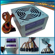 ❆ ESGAMING POWER SUPPLY UNIT(PSU)FREE POWER CORD 700-750WATTS FOR DESKTOP CPU GAMING