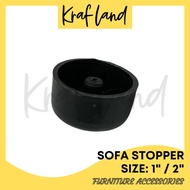 1"/2" Sofa Stopper➖Sofa Plastic Leg Black➖Round Sofa Leg➖Sofa Leg➖Bedframe Leg➖Cabinet Leg➖Kaki Sofa